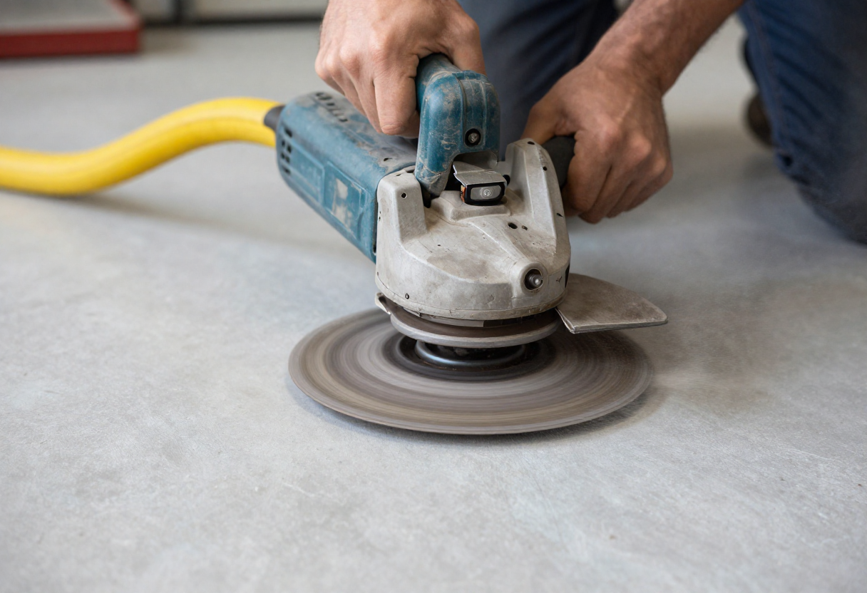 Concrete surface preparation 